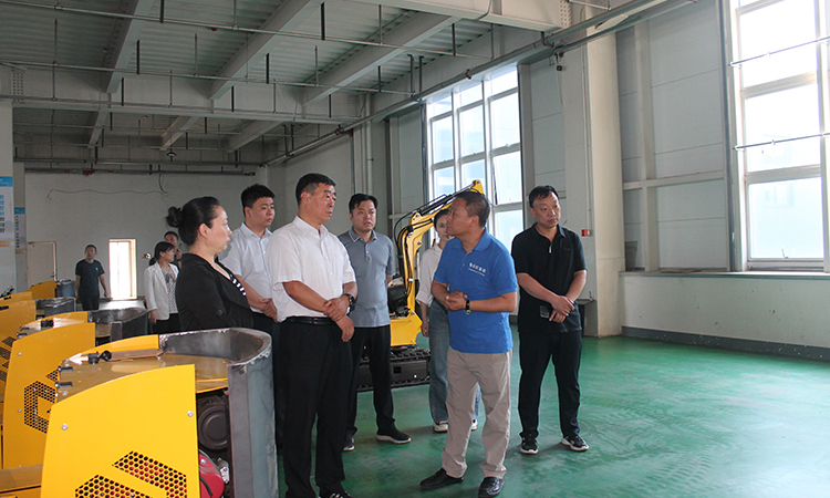 E.P  Chairman communicated in detail with the former secretary regarding the manufacturing and export of small excavators