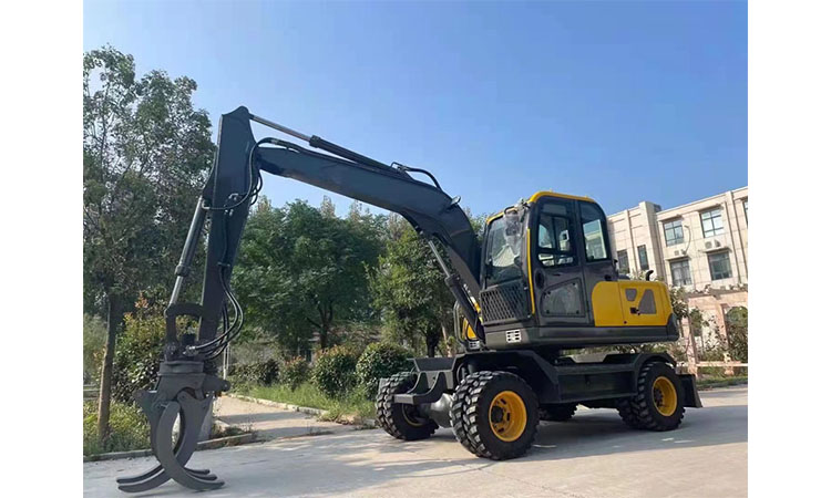 E.P Brand 7.5Ton small excavation MY75L  Wheel  Excavator 