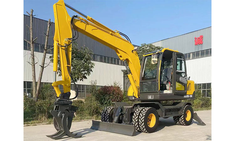 E.P Brand 9.5Ton small excavation MY95L  Wheel  Excavator 