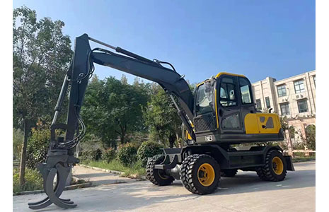 E.P Brand 7.5Ton small excavation MY75L  Wheel  Excavator 