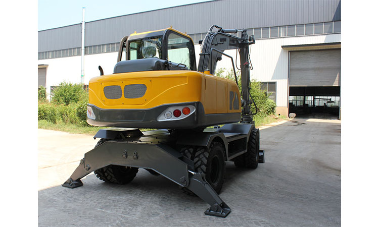 E.P Brand 9.5Ton small excavation MY95L  Wheel  Excavator 