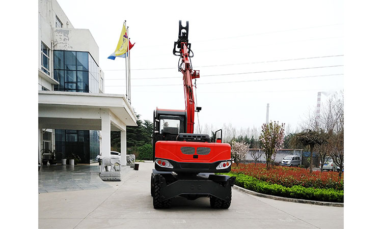 E.P Brand 9.5Ton small excavation MY95L  Wheel  Excavator 