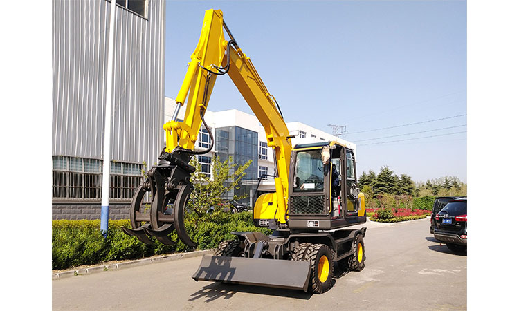 E.P Brand 9.5Ton small excavation MY95L  Wheel  Excavator 