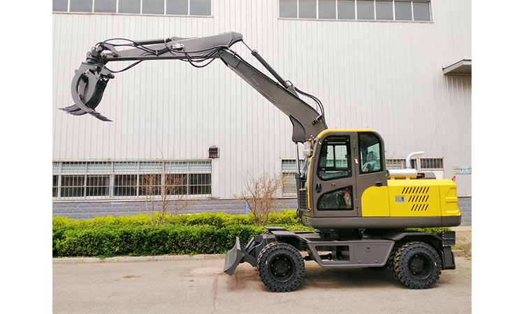 E.P Brand 10 Ton small excavation MY100L  Wheel  Excavator 