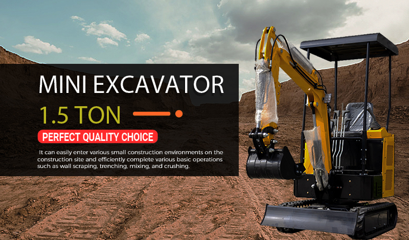 1.5 ton mini excavator, full performance analysis!